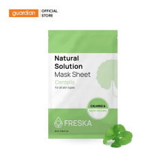 mat-na-giay-freska-natural-solution-mask-sheet-centella-chiet-xuat-rau-ma-25ml