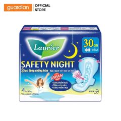 bang-ve-sinh-sieu-tham-hut-laurier-safety-night-ban-dem-30cm-4-mieng