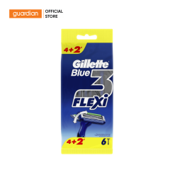 Dao Cạo Râu Dùng 1 Lần Gillette Blue 3 Flexi 4+2