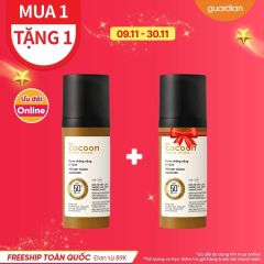 Kem Chống Nắng Bí Đao Quang Phổ Rộng Dành Cho Da Dầu, Nhạy Cảm Cocoon Winter Melon Sunscreen 50Ml