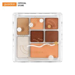 Phấn Mắt Bắt Sáng và Tạo Khối Tự Nhiên, Lâu Trôi Chống Nước Judydoll Play Colors Eyeshadow Palette #07 Caramel Milk Tông Cam Trẻ Trung 8.5g