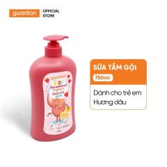 sua-tam-goi-toan-than-cho-tre-em-guardian-kids-head-to-toe-wash-strawberry-huong-dau-750ml