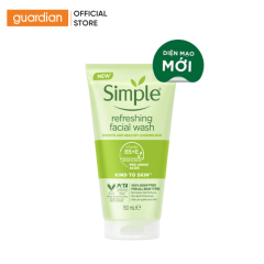 Sữa Rửa Mặt Simple 150Ml