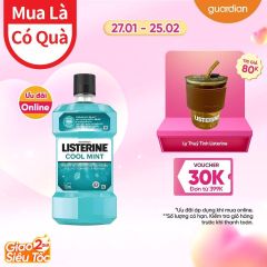 Nước Súc Miệng Bạc Hà The Mát Listerine 750Ml