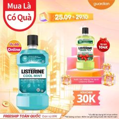 Nước Súc Miệng Bạc Hà The Mát Listerine 750Ml