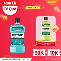 Nước Súc Miệng Bạc Hà The Mát Listerine 750Ml