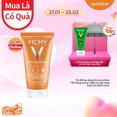 Kem Chống Nắng Không Gây Nhờn Rít Vichy Capital Soleil Mattifying Dry Touch Face Fluid 50Ml