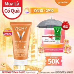 Kem Chống Nắng Không Gây Nhờn Rít Vichy Capital Soleil Mattifying Dry Touch Face Fluid 50Ml