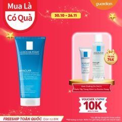 Gel Rửa Mặt Tạo Bọt Giảm Nhờn Cho Da Dầu Nhạy Cảm La Roche-Posay Effac 200Ml