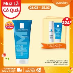 Gel Rửa Mặt Tạo Bọt Giảm Nhờn Cho Da Dầu Nhạy Cảm La Roche-Posay Effac 200Ml