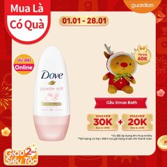 Lăn Khử Mùi Dove Powder Soft Hương Phấn Thơm 40Ml