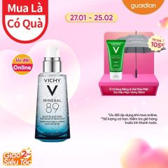 Dưỡng Chất Cô Đặc Giàu Khoáng Chất, Giúp Da Sáng Mịn, Căng Mướt Vichy Mineral 89 Skin Fortifying Daily Booster 50ml