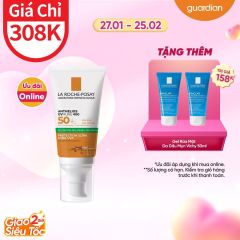 Kem Chống Nắng Kiểm Soát Nhờn Không Màu La Roche-Posay Anthelios Xl Spf50+ Uvb & Uva 50Ml