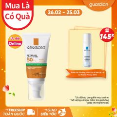 Kem Chống Nắng Kiểm Soát Nhờn Không Màu La Roche-Posay Anthelios Xl Spf50+ Uvb & Uva 50Ml