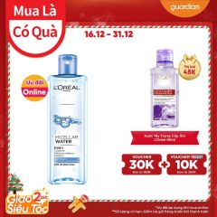 Nước Tẩy Trang L'Oréal Paris 3 In 1 Micellar Water Làm Tươi Mát Da 400Ml