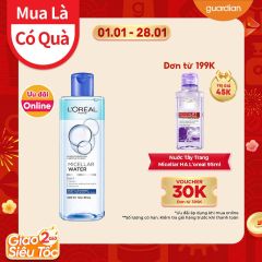 Nước Tẩy Trang 3 In 1 Micellar Làm Sạch Sâu L'Oréal Paris 400Ml