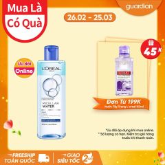 Nước Tẩy Trang 3 In 1 Micellar Làm Sạch Sâu L'Oréal Paris 400Ml