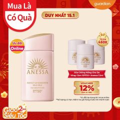 Sữa Chống Nắng Dịu Nhẹ Dành Cho Da Nhạy Cảm & Trẻ Em Anessa Perfect Uv Sunscreen Mild Milk Spf50+ Pa++++ 60Ml