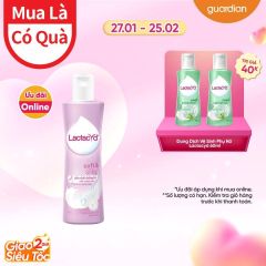 Dung Dịch Vệ Sinh Phụ Nữ Soft & Silky Lactacyd 250Ml