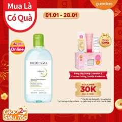 Nước Tẩy Trang Bioderma Dành Cho Da Hỗn Hợp, Da Dầu & Da Mụn Sébium H2O 500Ml