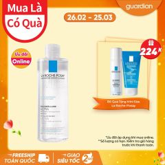 Nước Tẩy Trang Cho Da Nhạy Cảm La Roche-Posay Micellar Water Ultra Sensitive Skin 400ml