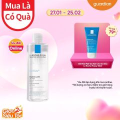 Nước Tẩy Trang Cho Da Nhạy Cảm La Roche-Posay Micellar Water Ultra Sensitive Skin 400ml