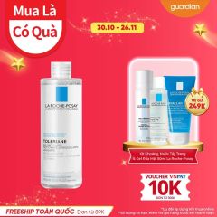 Nước Tẩy Trang Cho Da Nhạy Cảm La Roche-Posay Micellar Water Ultra Sensitive Skin 400ml