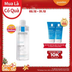 Nước Tẩy Trang Cho Da Nhạy Cảm La Roche-Posay Micellar Water Ultra Sensitive Skin 400ml