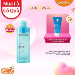 Nước Tẩy Trang Sạch Sâu, Kiểm Soát Nhờn Cho Da Dầu La Roche-Posay Effaclar Micellar Water Ultra Oily Skin 400ml