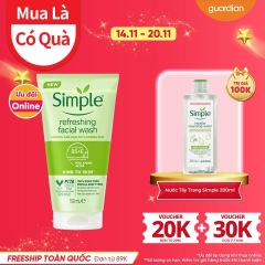 Sữa Rửa Mặt Simple 150Ml