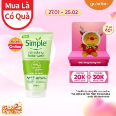 Sữa Rửa Mặt Simple 150Ml