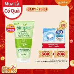 Sữa Rửa Mặt Simple 150Ml