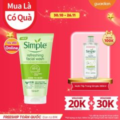 Sữa Rửa Mặt Simple 150Ml