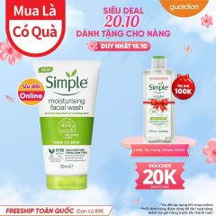 Sữa Rửa Mặt Simple 150Ml