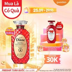 Dầu Gội Hỗ Trợ Mọc Tóc Và Làm Phồng Tóc Moist Diane Extra Volume And Scalp 450ml