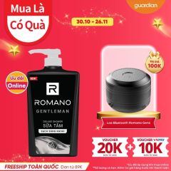 Sữa Tắm Hương Nước Hoa Romano Gentleman Deluxe Shower 650G