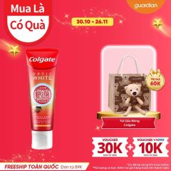 Kem Đánh Răng Sáng Răng Từ Khoáng Núi Lửa Colgate Optic White Volcanic Mineral 100g