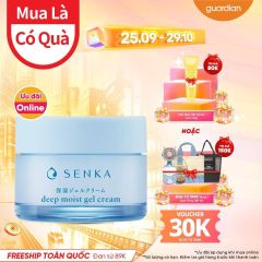 Gel Dưỡng Cấp Ẩm Chuyên Sâu Deep Moist Gel Cream Senka 50Gr