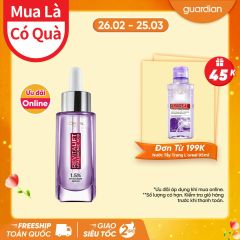 Serum Siêu Cấp Ẩm Hỗ Trợ Sáng Da  L'Oréal Paris Pure Hyaluronic Acid 1.5% 30Ml