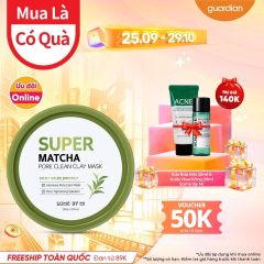 Mặt Nạ Đất Sét Làm Sạch Lỗ Chân Lông Super Matcha Pore Clean Clay Mask Some By Mi 100Gr