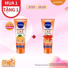 Sữa Dưỡng Thể Nivea Extra White C&E Vitamin Lotion Giúp Dưỡng Sáng & Tăng Đàn Hồi Da 180Ml