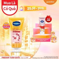 Sữa Dưỡng Thể Giúp Hỗ Trợ Sáng Da Chống Nắng Vaseline Healthy Bright Bảo Vệ Da Hàng Ngày Daily Protection & Brightening Serum Spf50+ Pa++++ 300Ml