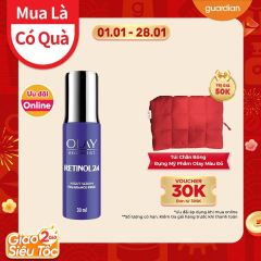 Tinh Chất Dưỡng Ban Đêm Hỗ Trợ Tái Tạo Da Regenerist Retinol 24 Night Serum Fragrance-Free Olay 30Ml