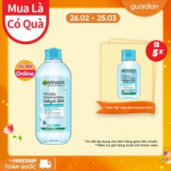 Nước Tẩy Trang Cho Da Dầu Mụn Micellar Water Garnier 400Ml