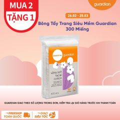 Bông Tẩy Trang Siêu Mềm Guardian 300 Miếng