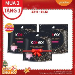 Băng Vệ Sinh Kotex Đêm Dạng Quần 2M/16