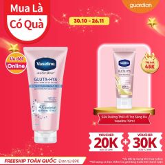 Sữa Dưỡng Thể Giúp Hỗ Trợ Sáng Da Vaseline Nâng Tông  Gấp 4 Lần Gluta-Hya Niacinamide Tone-Up 300Ml