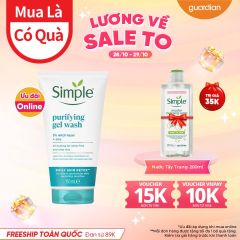 Sữa Rửa Mặt Simple 150Ml