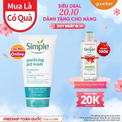 Sữa Rửa Mặt Simple 150Ml