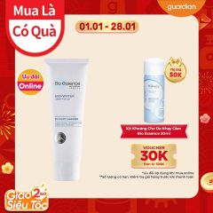 sua-rua-mat-tao-bot-cap-am-diu-nhe-bio-essence-bio-water-sensitive-ph-foamy-cleanser-100g